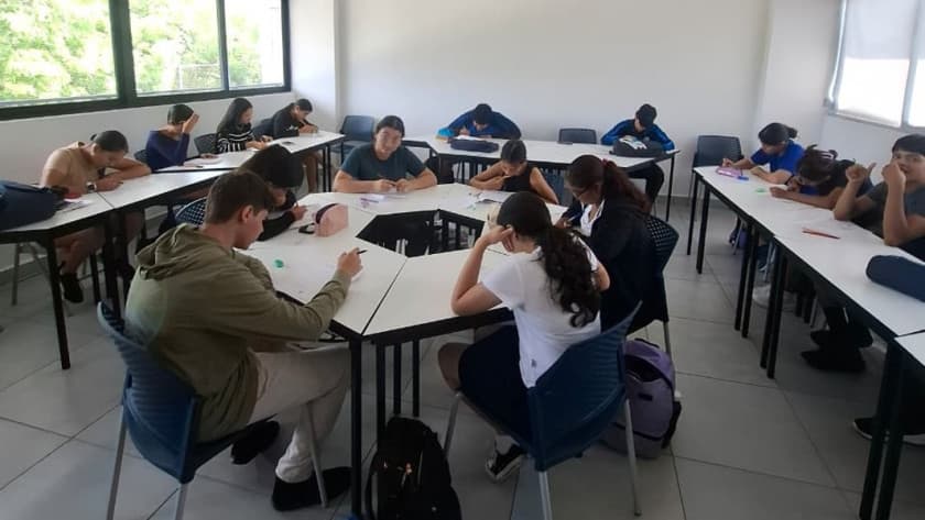 PEACE Punta de Mita students in classroom